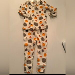 NWOT Spearmint love Pumpkin Print Pajama Set